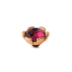 Melano Twisted Secured Steentje Fuchsia | Rosé