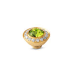 Melano Vivid Radiant Steentje Citrus Green | Goud