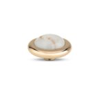Melano Vivid Rounded Gem Steentje Red Picasso Jasper | Rosé