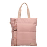 Zebra Trends Puffer Shopper/Schoudertas Elske Oudroze
