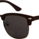 Az Eyewear Zonnebril Hout Look Donker Bruin | Polarized