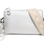 I'm Dutch Schoudertasje New York Zilver