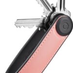 Orbitkey Hybrid Leather Key Holder Pastel Pink