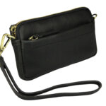 Lioné Telefoontasje/Clutch Molly Zwart