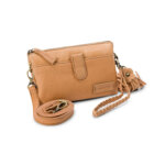 Bag2Bag Schoudertas / Clutch / Portemonnee Dover Camel