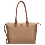 Charm London Handtas / Schoudertas Buckingham 15'' Taupe
