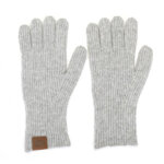 I'm Dutch Gebreide Handschoenen Arco Antraciet