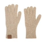 I'm Dutch Gebreide Handschoenen Arco Camel