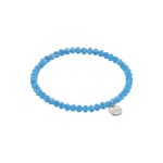 Biba Kralen Armband Blauw | 4 mm