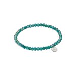 Biba Kralen Armband Groen | 4 mm