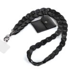 I'm Dutch Telefoonkoord met Portemonneetje Jip Zwart