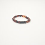 JOSH Heren Armband met Natuursteen Dream Agate | 09313-BRA