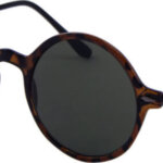 Az Eyewear Icons Round Zonnebril Bruin/Groen | Polarized