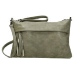 Beagles Clutch / Schoudertas Licht Grijs
