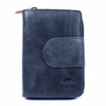 Bear Design Dames Portemonnee Cow Lavato Blauw