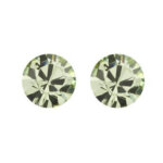 Biba Oorbellen met Swarovski Steentje Chrysolite