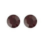 Biba Oorbellen met Swarovski Steentje Garnet