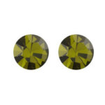 Biba Oorbellen met Swarovski Steentje Olivine