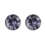 Biba Oorbellen met Swarovski Steentje Tanzanite