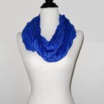 Blauwe Effen Colsjaal