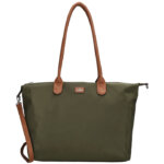Charm London Handtas / Schoudertas Buckingham 15'' Olijf