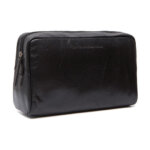 Chesterfield Leren Toilettas Marina Zwart
