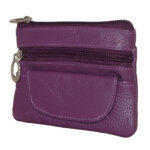 Echt Leren Sleuteletui Burgandy