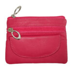 Echt Leren Sleuteletui Roze