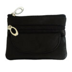 Echt Leren Sleuteletui Zwart