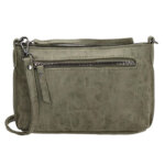 Enrico Benetti Schoudertasje/Clutch Zoë Olijf