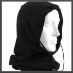 Fleece Bivakmuts met Col Zwart