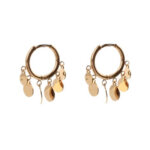 Go Dutch Label Creolen met Muntjes Goud