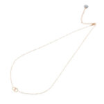 Go Dutch Label Ketting met Dubbele Cirkel Goud