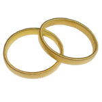 Goudkleurige XL Mouwophouders