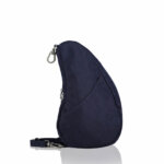 Healthy Back Bag Textured Nylon Large Baglett Blue Night