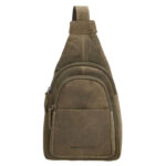 Hide en Stitches One Sling Rugzak Idaho Olijf Groen