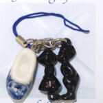 Holland Sleutelhanger Zwart