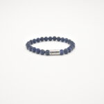 JOSH Heren Armband met Natuursteen Lapis Lazuli | 09313-BRA