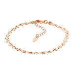 Kalli Armband Ruitvormig Rosé | 2518