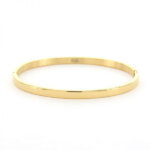 Kalli Bangle Armband Glans 4 mm Goud