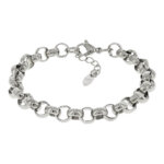 Kalli Schakel Armband Jasseron Zilver | 2522