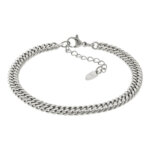 Kalli Schakel Armband Zilver | 2514