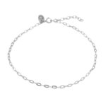 Karma Enkelbandje Oval Chain Zilver