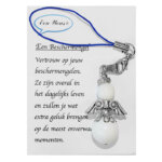 Kleine Halfedelstenen Beschermengel Witte Jade