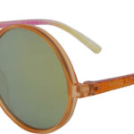 Kool-KidZ Kinder Zonnebril Rond Oranje