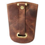 Leather Design Klok Sleuteletui Hunter Bruin