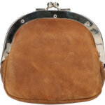 Leather Design Leren Beursje L Hunter Bruin