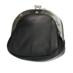 Leather Design Leren Beursje L Zwart