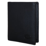 Leather Design Pasjeshouder / Portemonnee Zwart