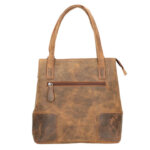 Leather Design Rugzak / Schoudertas Hunter Bruin